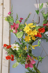 22" Wild Flower Wreath