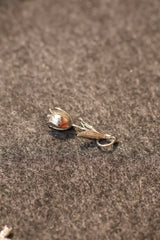 Silver Etched Tulip Charm