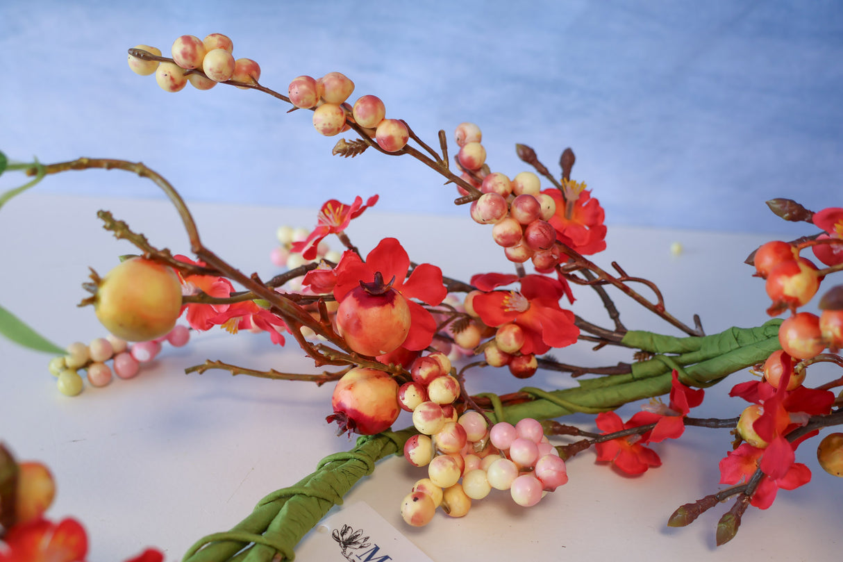 5' Summer Sunshine Berry Garland