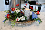 Killeen Oval Hand-Woven Rattan Tray