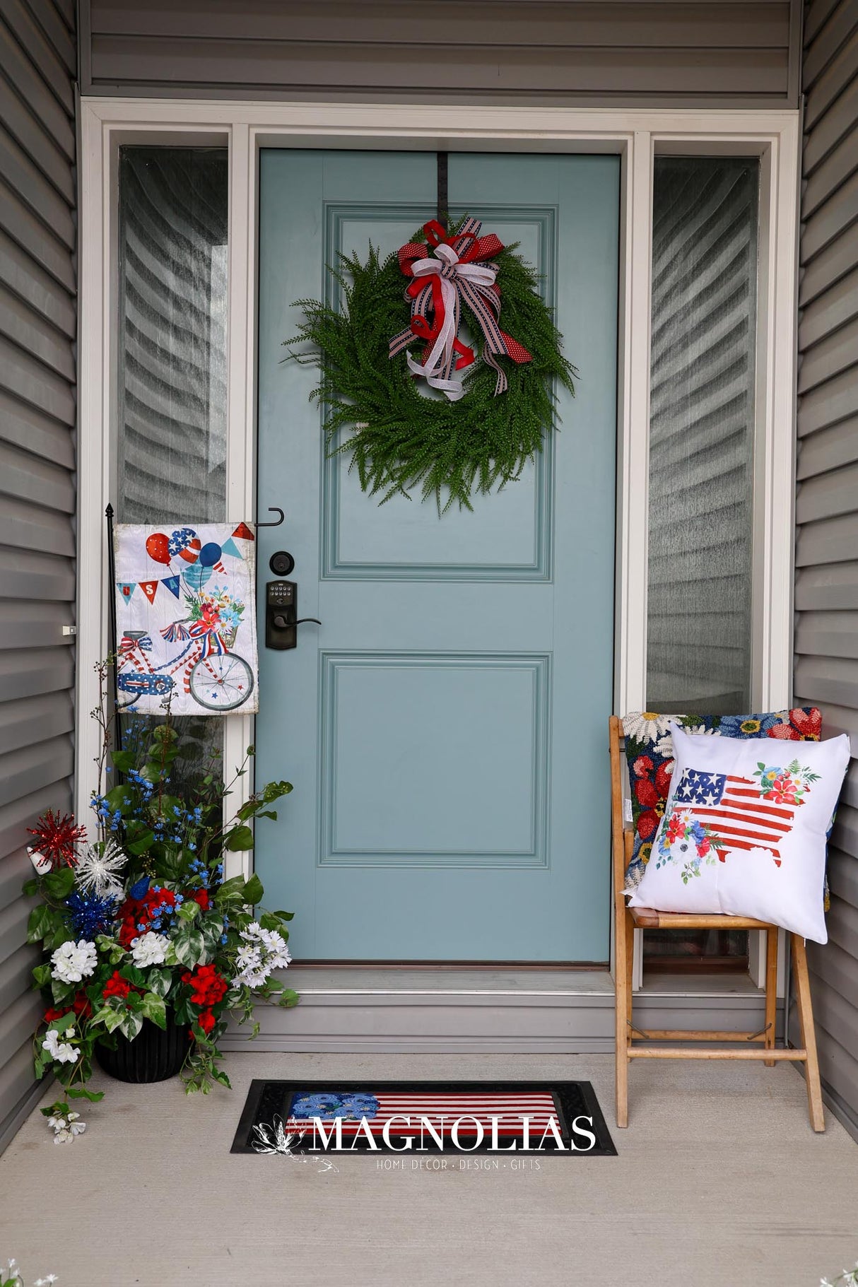 24" UV Protect Jelly Bean Grass Wreath