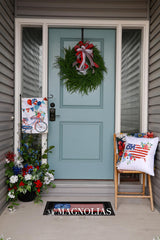 24" UV Protect Jelly Bean Grass Wreath
