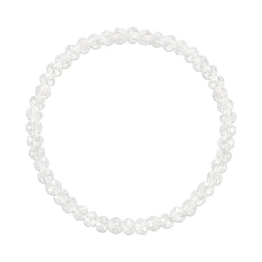 Clear Crystal Stretchy Facet Mila-Mix Bracelet