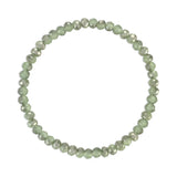 Green Transitioning Stretchy Facet Mila-Mix Bracelet