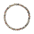 Purple to Gray Transitioning Stretchy Facet Mila-Mix Bracelet