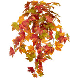 Flame Maple Leaf Hanging Bush