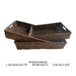 Rattan Baskets Set of 3 - Porch View Home