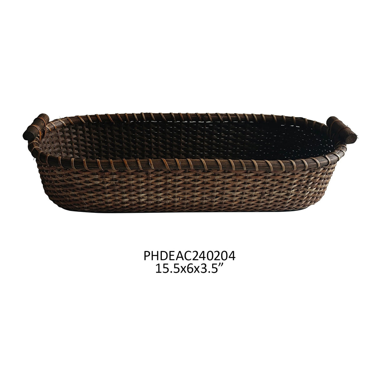 Rattan Bread Basket - Porch View Home