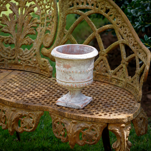 Weathered Tuscan Urn Medium - Porch View Home