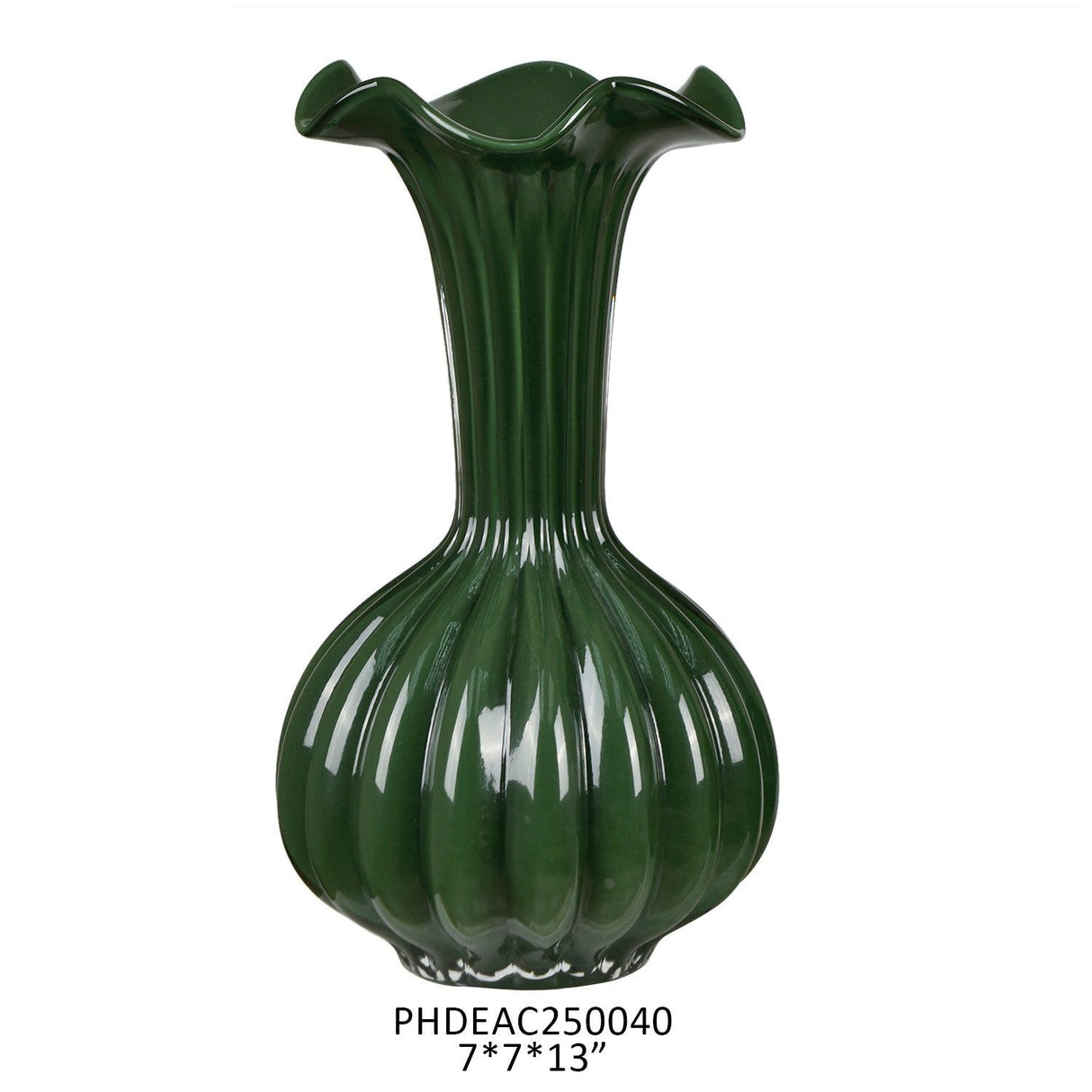 Tall Trumpet Vase - Porch View Home