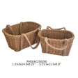 Poly Weave Market Baskets Set of 2 - Porch View Home