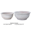 Terra Cotta Scodella Pots Set of 2 - Porch View Home