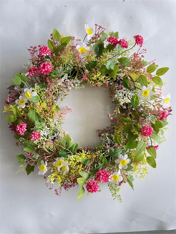 24" Pink Cutie Wreath