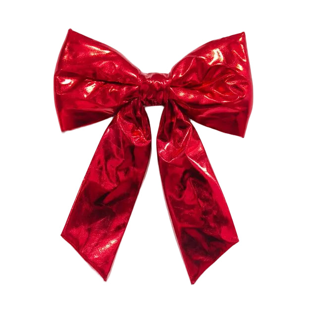 Red Mirror Mirror Bow
