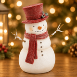 Large Crimson Snowman