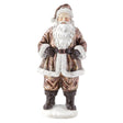 Large Bronze Santa Figurine