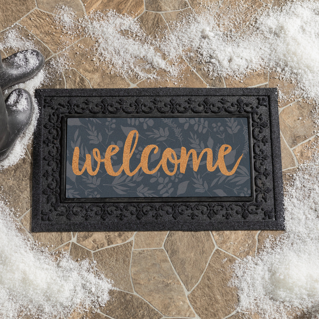 Welcome Friends Coir Sassafras Switch Mat