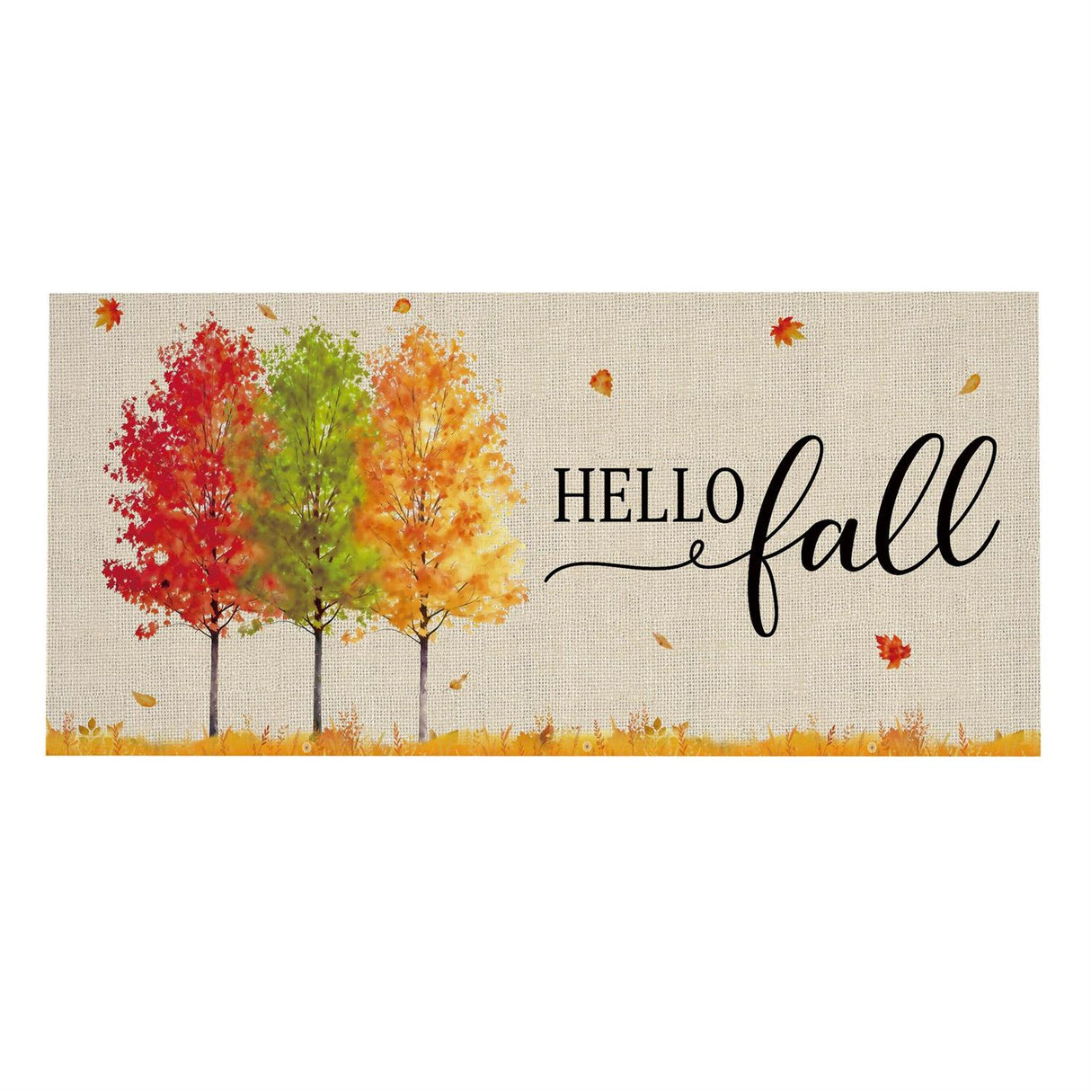 Hello Fall Autumn Trees Sassafras Switch Mat