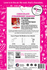 Chocolate Strawberry Martini Slush Mix