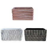 Doorsen Rectangle Planter - 3 Colors