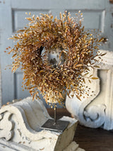 4.5" Ambermist Sage Candle Ring