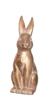 Resin Bronze Bunny Decor -3 Styles