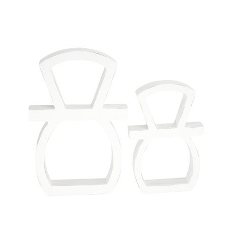 Cutout Snowman Heads