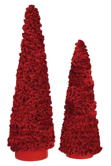 Red Velvet Celosia Table Tree - 2 Sizes