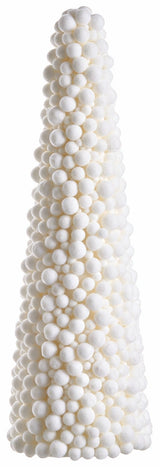 14" Pompom Cone Topiary Tree