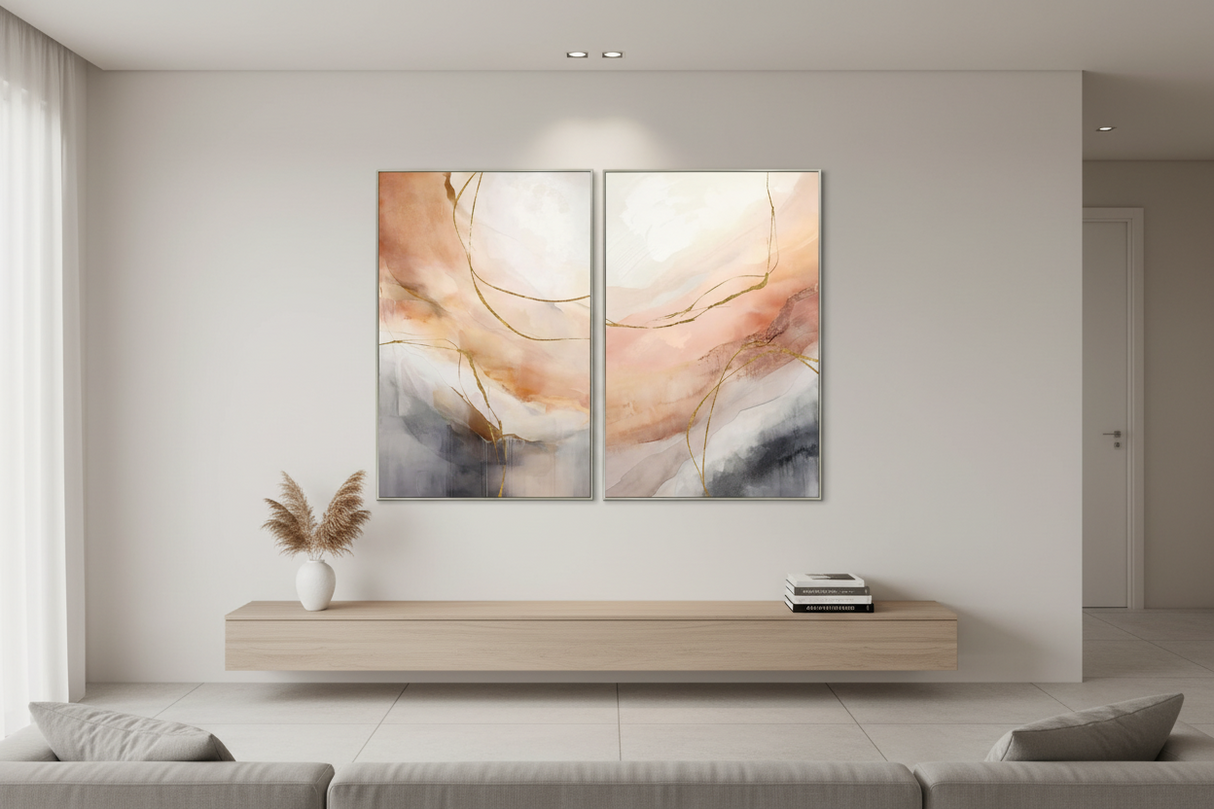 Citrine Dream Framed Art- Pickup Only