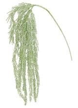 Green Glittered Amaranthus Spray