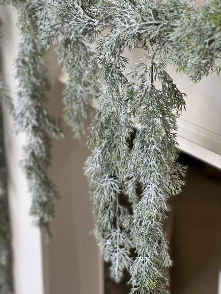 90" Fairisle Cedar Draping Garland