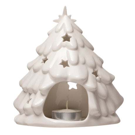 White Stoneware Holy Family Tree