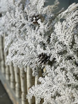 6' Snowy Hemingway Fir Garland