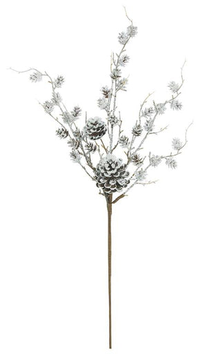 Snow Pinecone Spray