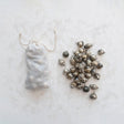 Embossed Mercury Glass Ornaments Set of 36