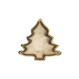 Gold Cast Aluminum Tree Shaped Dish