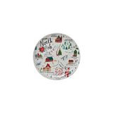North Pole Stoneware Plate