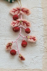 Handmade Wired Wool Botanical Ornament - 6 Styles