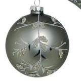 Winter Branch Platinum Ornament - 3 Styles