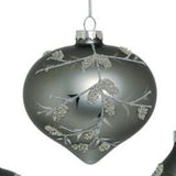 Winter Branch Platinum Ornament - 3 Styles