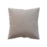 Embroidered Pine Boughs Cotton Pillow