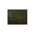 Emerald Faux Fur Ribbed Throw Blanket