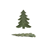 Green Ceramic Tree Shaped Platter