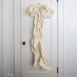Oversized Fabric Velvet Bow with Velcro Closure