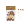 Gingerbread Man Bamboo Picks Set of 50