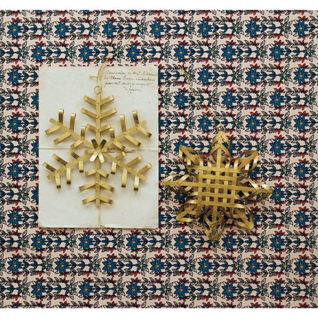 Metal Snowflake Ornament - 2 Styles