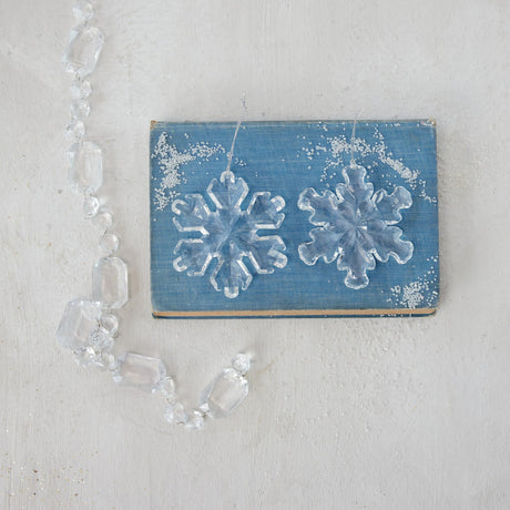 Acrylic Snowflake Ornament - 2 Styles