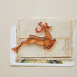 Amber Acrylic Deer Ornament
