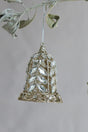 Jewels & Glitter Metal Bell Ornament